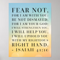 Isaiah 41:10 Bible Quote