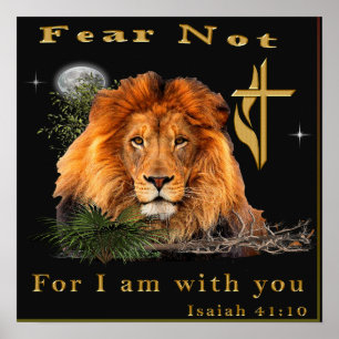 Isaiah 41:10 Christian posters