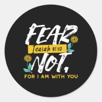Isaiah 41:10 - Fear Not Inspirational Bible Verse 