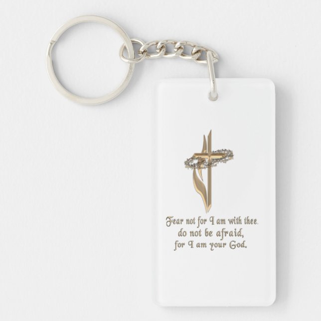 ISAIAH 41:10 KEYCHAIN (Front)