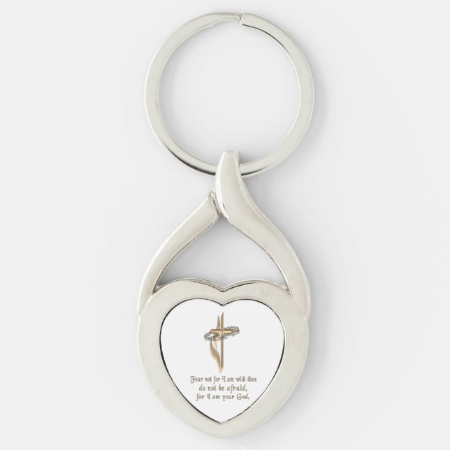 ISAIAH 41:10 KEYCHAIN (Front)