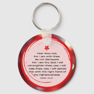 Isaiah 41:10 Keychain by Scripture It