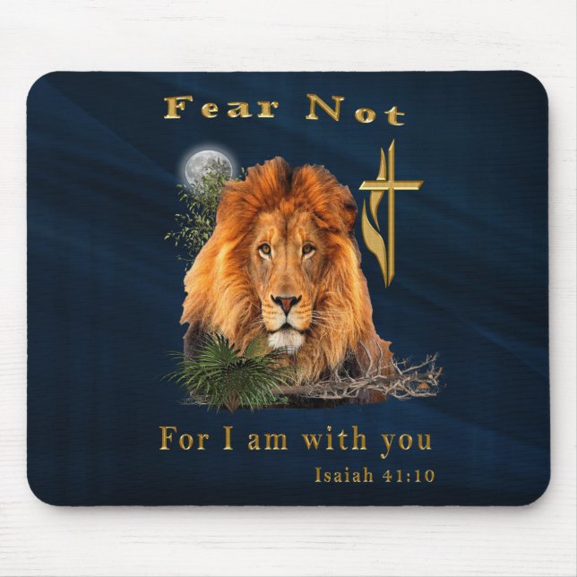 Isaiah 41:10 mousepad (Front)