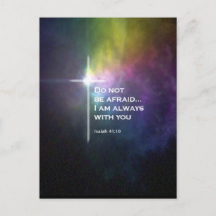 Isaiah 41:10 postcard