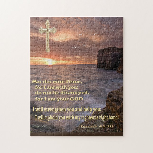 Isaiah 41:10  Puzzles (Vertical)