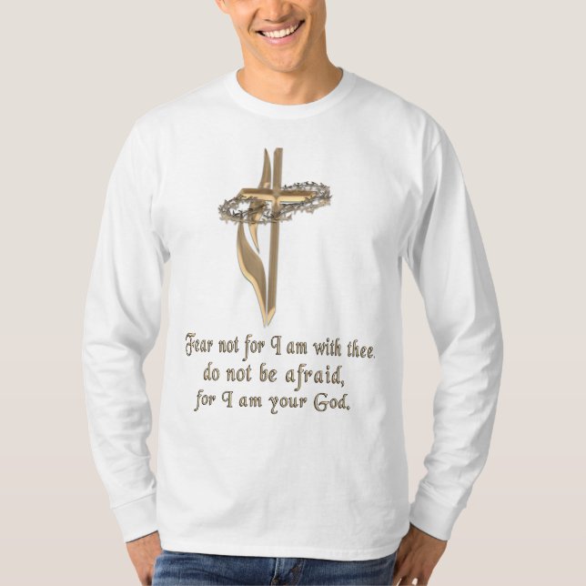 Isaiah 41:10 t-shirts (Front)
