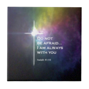 Isaiah 41:10 tile
