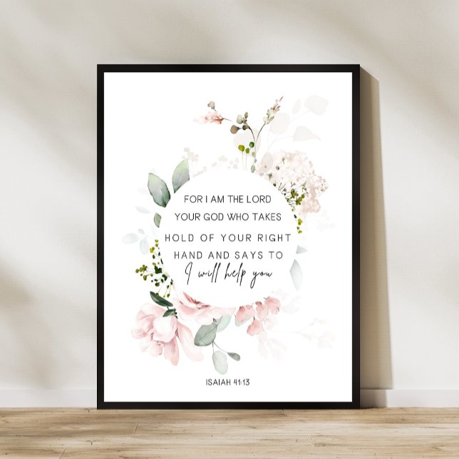  Isaiah 41:13 Bible Verse  Poster (Creator Uploaded)