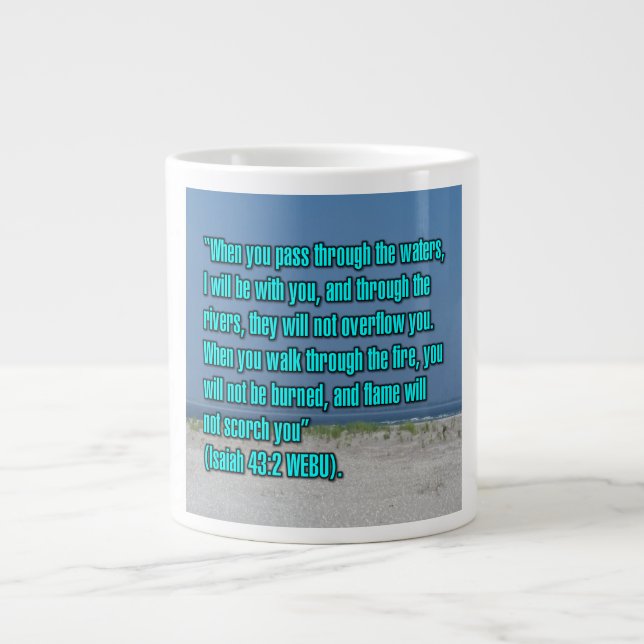 Isaiah 43:2 WEBU Mug (Front)