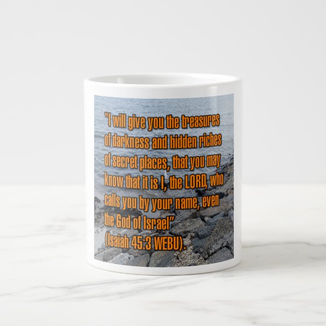 Isaiah 45:3 WEBU Mug (Front)