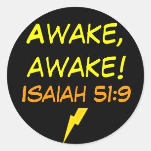 Isaiah 51:9 stickers