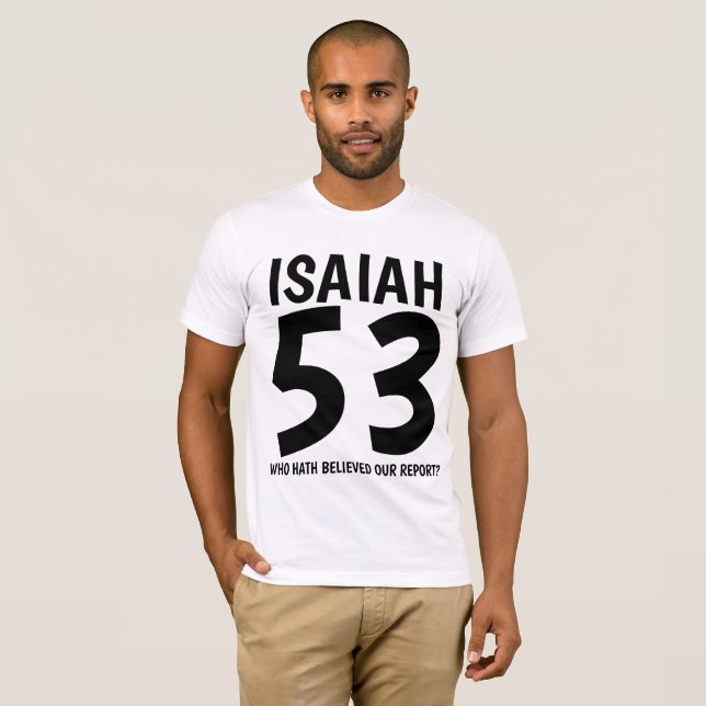 ISAIAH 53 Messianic Jewish T-shirts (Front Full)