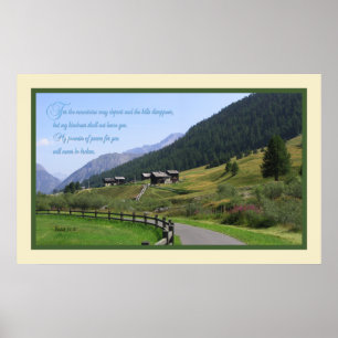 Isaiah 54:10 Scripture Print