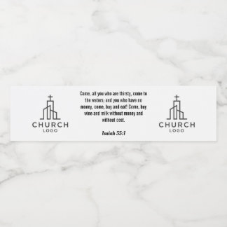 Isaiah 55:1 Water Label