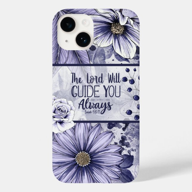 Isaiah 58:11 "The Lord will..." Barley There  Case-Mate iPhone Case (Back)