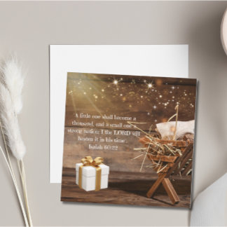 Isaiah 60:22 Pregnancy Announcement