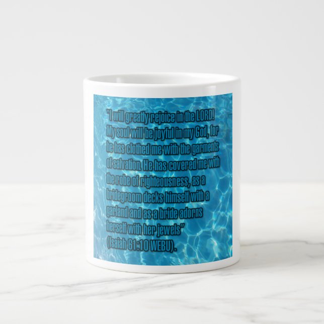 Isaiah 61:10 WEBU Mug (Front)