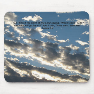 Isaiah 6:8 mouse pad