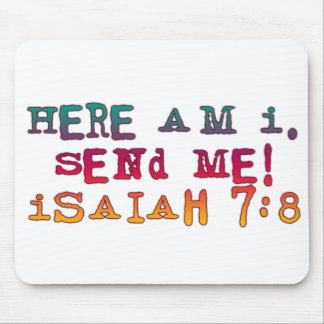Isaiah 7:8 mouse pad