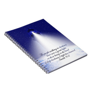 Isaiah 9:2 Christmas Photo Notebook
