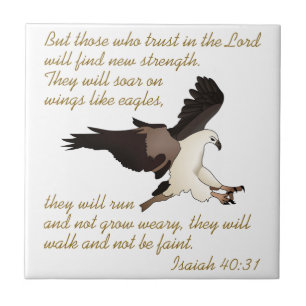Isaiah Bible Verse Tile