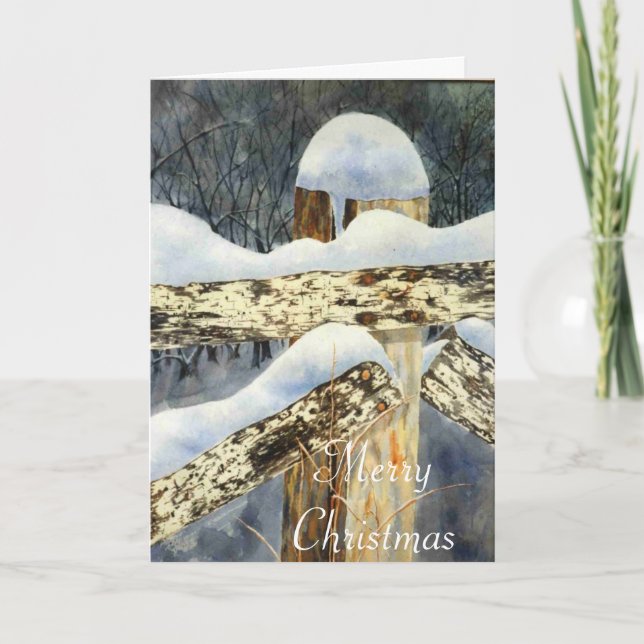 Isaïe 7:14 Carte de Noël KJV (Devant)