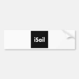 iSail Bumper Sticker