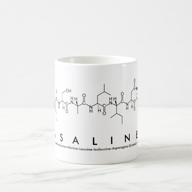 Isaline peptide name mug (Center)