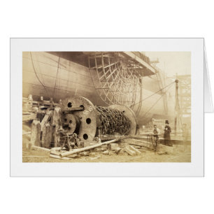 Isambard Kingdom Brunel (1806-59) beside the 'Grea