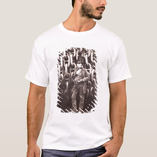 Isambard Kingdom Brunel, standing in front of the T-Shirt (Front)