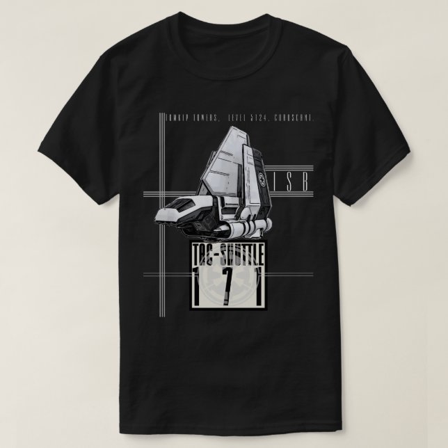ISB TAC SHUTTLE T-Shirt (Design Front)