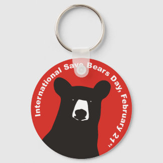 ISBD BLACK BEAR KEYCHAIN