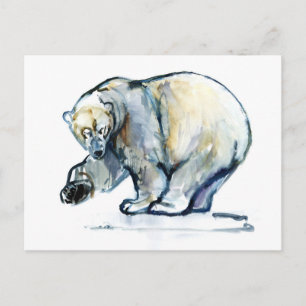 Isbjørn 2013 postcard