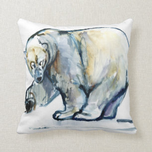 Isbjørn 2013 throw pillow