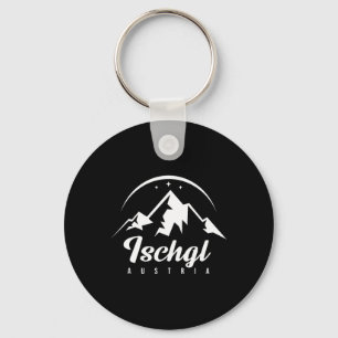 Ischgl Austria Ski Resort Skiing Snowboarding Souv Keychain