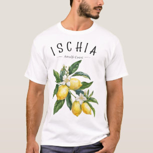 Ischia Amalfi Coast Italy Lemon Italian Fruit T-Shirt