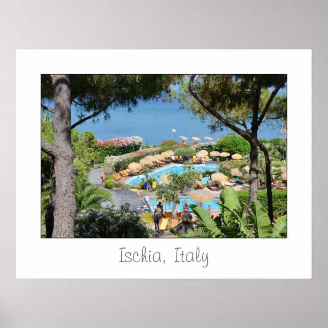 Ischia, Italie grand poster (Devant)