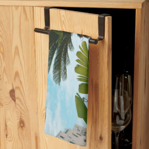 Ischia Ponte Oceanfront Palm Serenity 1 Kitchen Towel