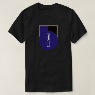 ISD Logotype Purple Black Gold Streetwear T-Shirt
