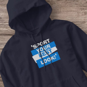 ISD Sport Your Best Look Activewear Retro  Hoodie