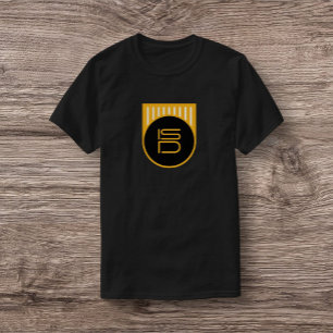 ISD Unisex Black & Gold Symbol Unisex T-Shirt