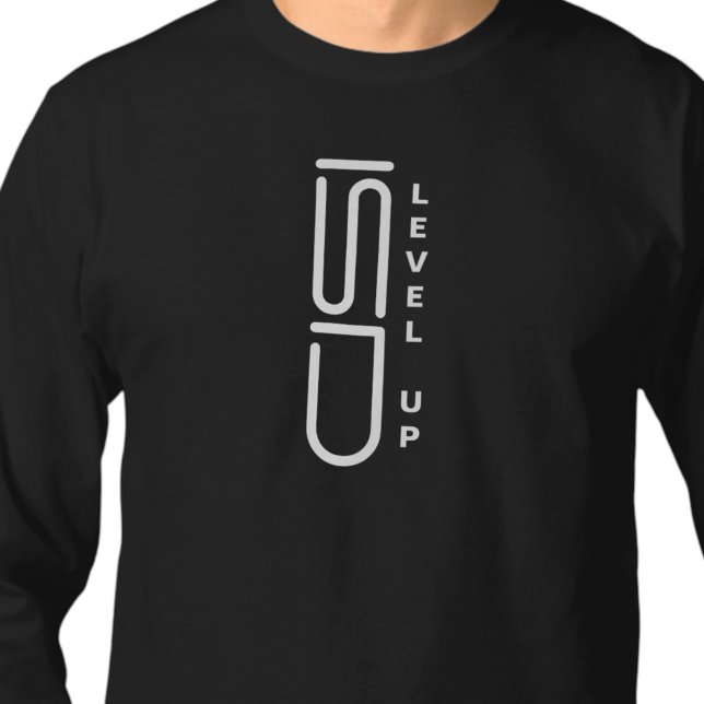 ISD Unisex Level Up Long Sleeve T-Shirt (Creator Uploaded)