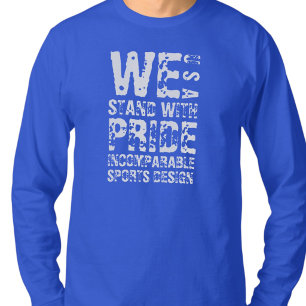 ISD We Stand With Pride USA T-Shirt à manches long