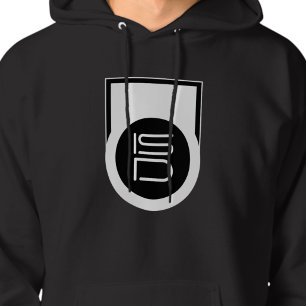 ISD White Out Logo Vintage Streetwear Retro Hoodie
