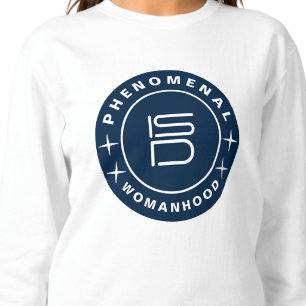 ISD Women's Phenomenal Womanhood Crewneck Sweatshirt