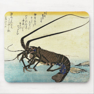 Iseebi & Ebi - Crawfish (Spiny Lobster) and Shrimp Mouse Pad