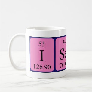 Iselin periodic table name mug