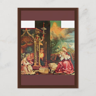 Isenheim Altarpiece Formerly The Main Altarpiece O Postcard