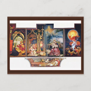 Isenheim Former Altar Altar In The Antonine Isenhe Postcard