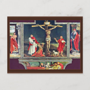 Isenheim Former Altar Altar In The Antonine Isenhe Postcard